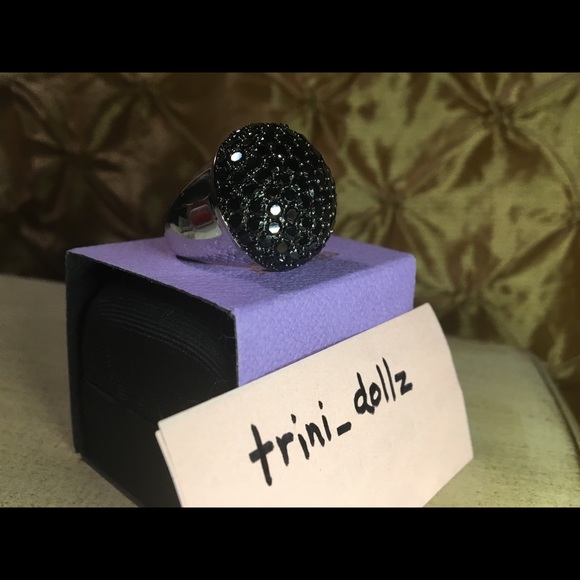 RARITIES Carol Brodie Black Spinel Ring NWT - Picture 4 of 10
